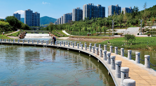 濟(jì)南大辛河濕地公園